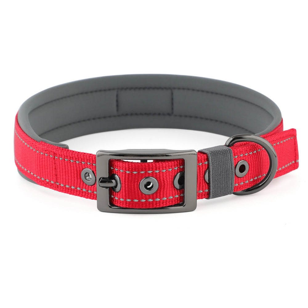 Reflective Padded Dog Collar