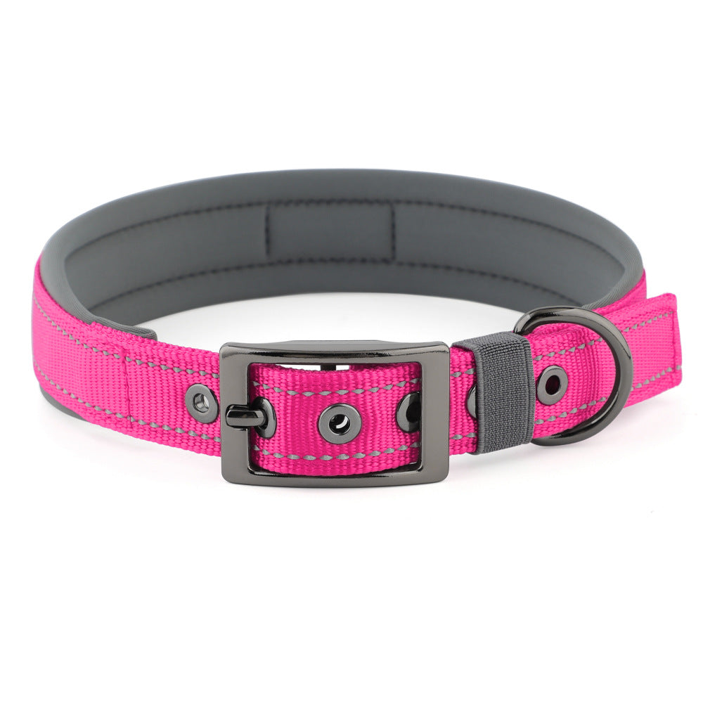 Reflective Padded Dog Collar