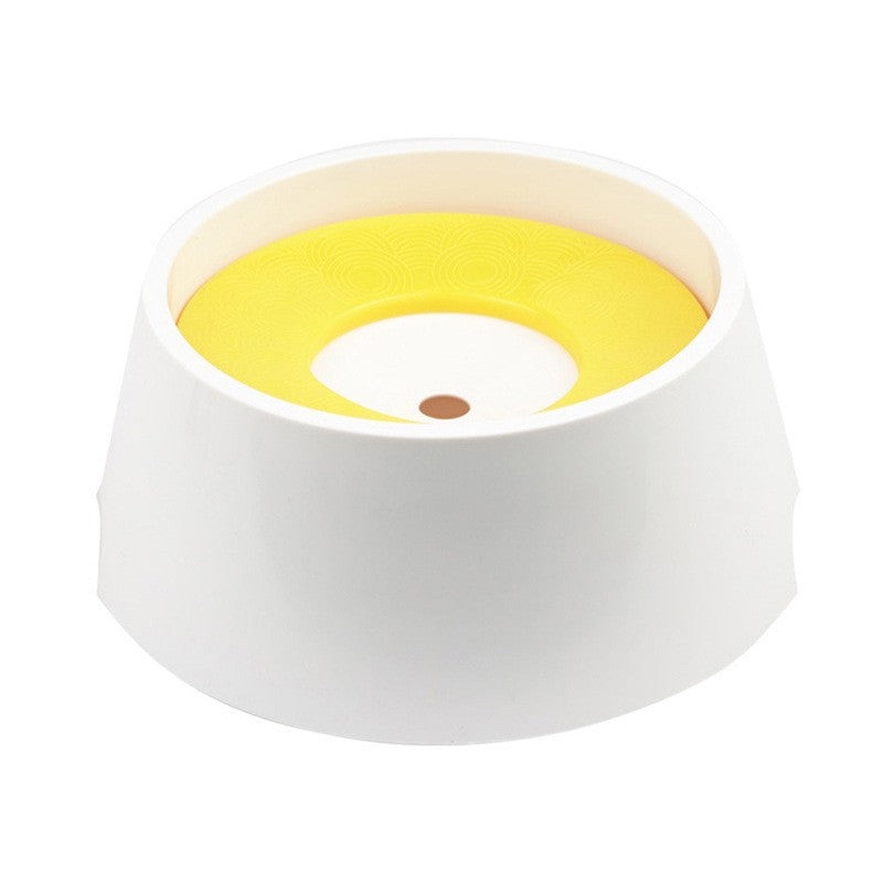 Splash-Proof Floating Dog Water Bowl