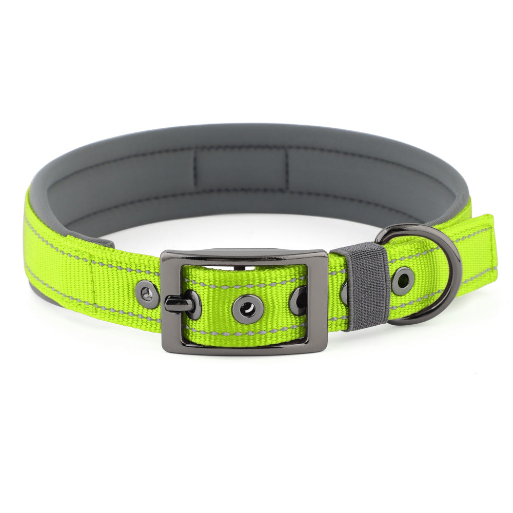 Reflective Padded Dog Collar