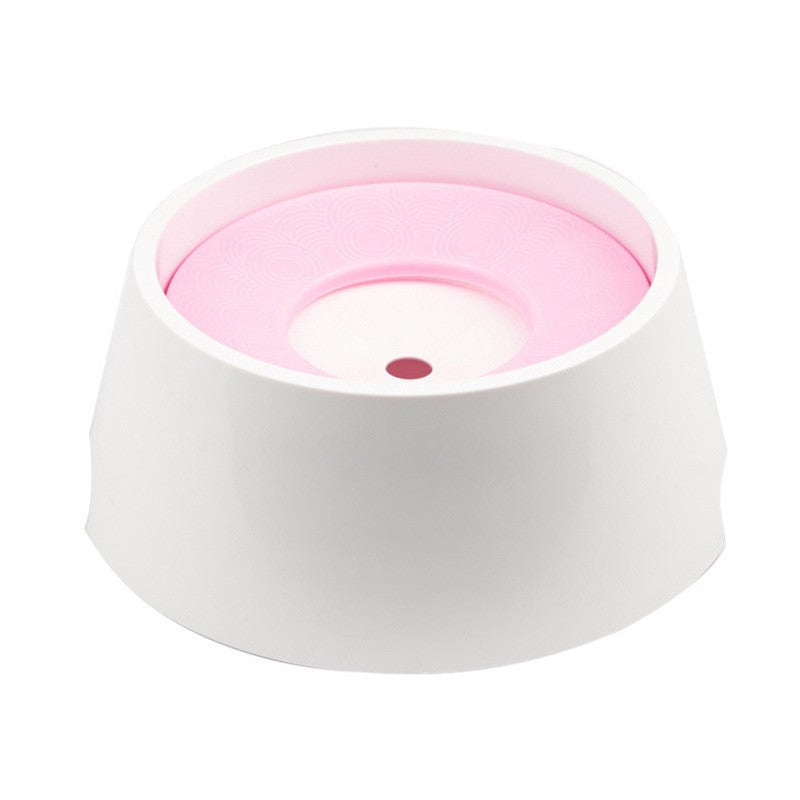 Splash-Proof Floating Dog Water Bowl
