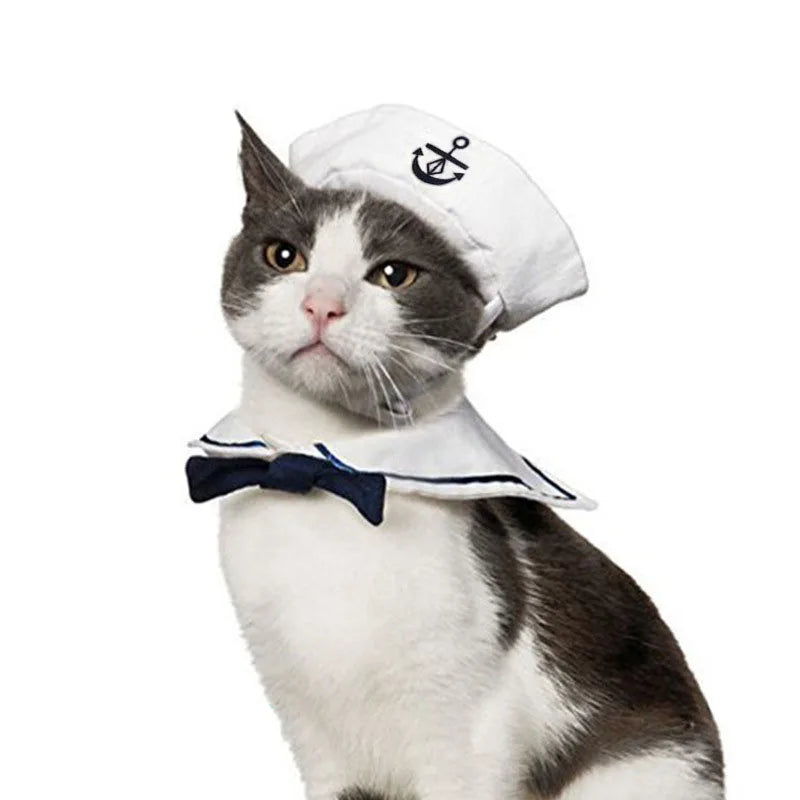 Sailor Costume for Cats & Small Dogs