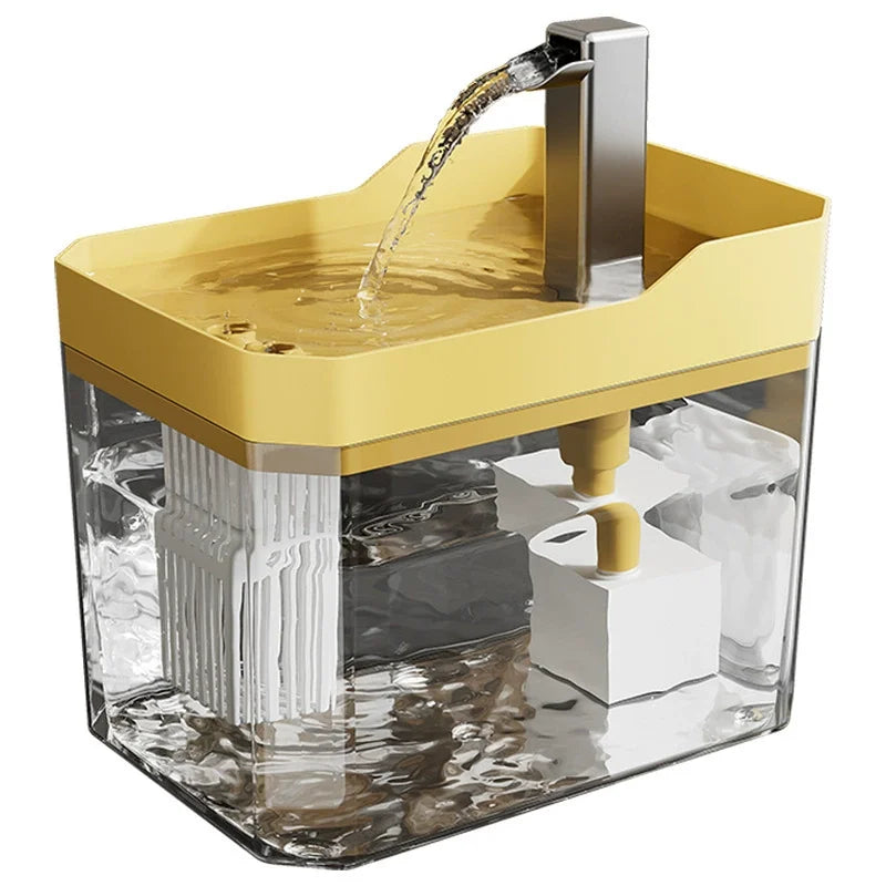 Automatic Cat Water Fountain with Filter – 1.5L