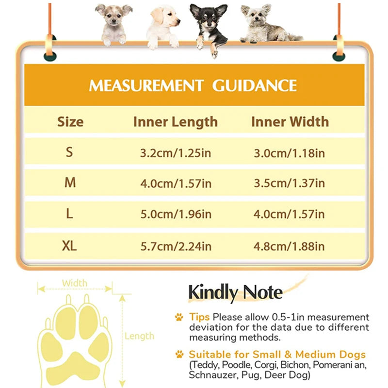 Reflective Breathable Dog Shoes