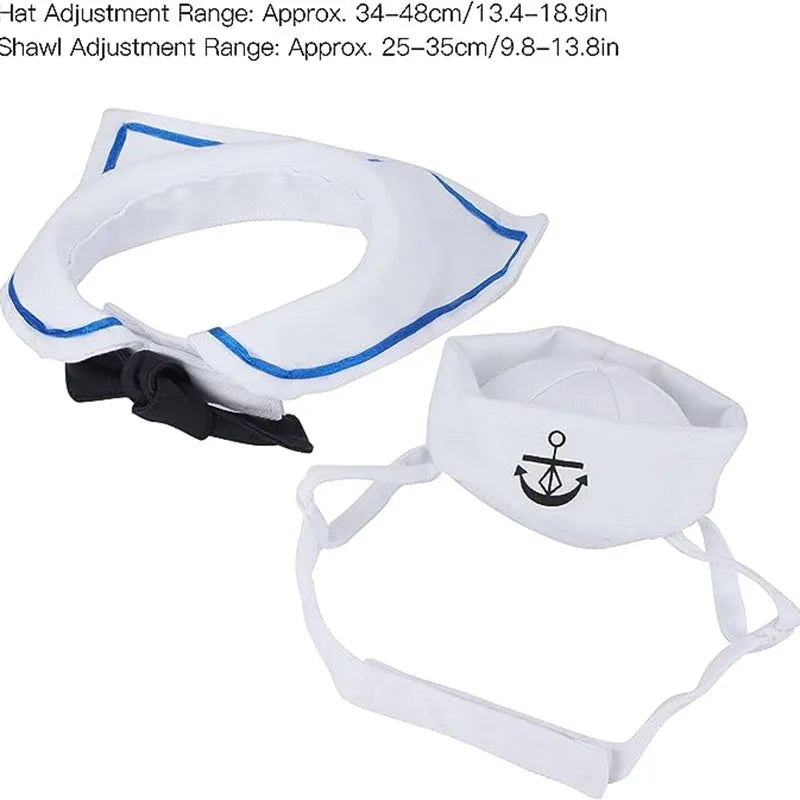 Sailor Costume for Cats & Small Dogs