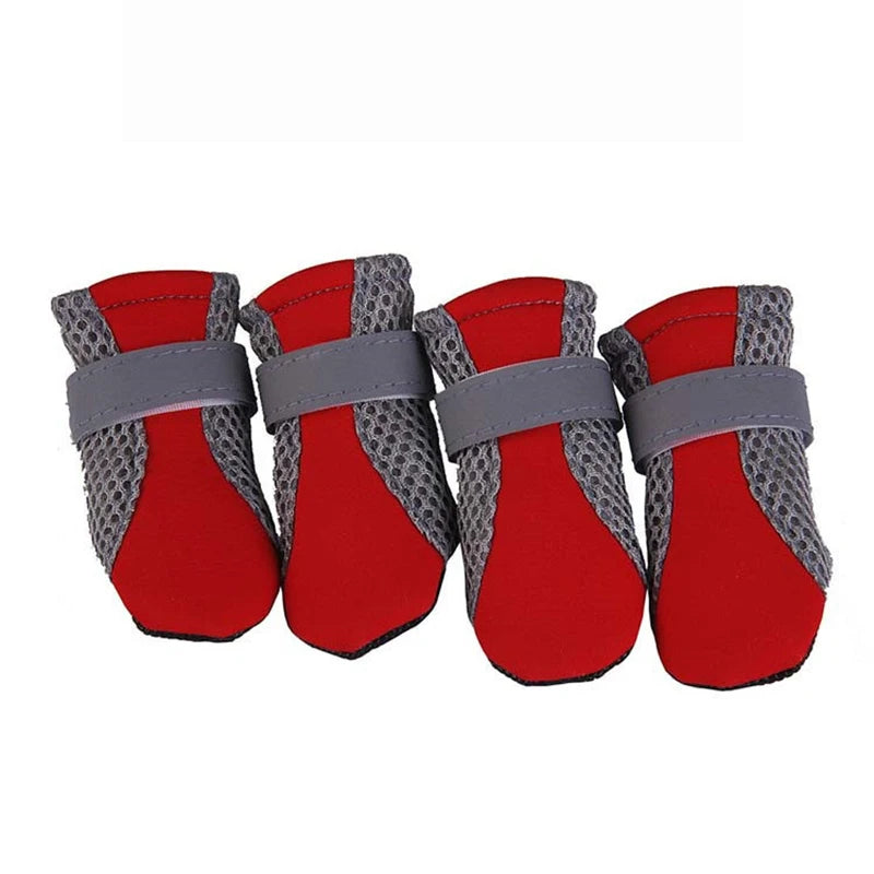 Reflective Breathable Dog Shoes