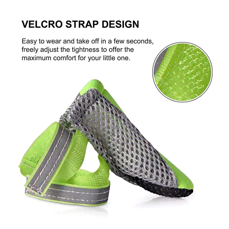 Reflective Breathable Dog Shoes