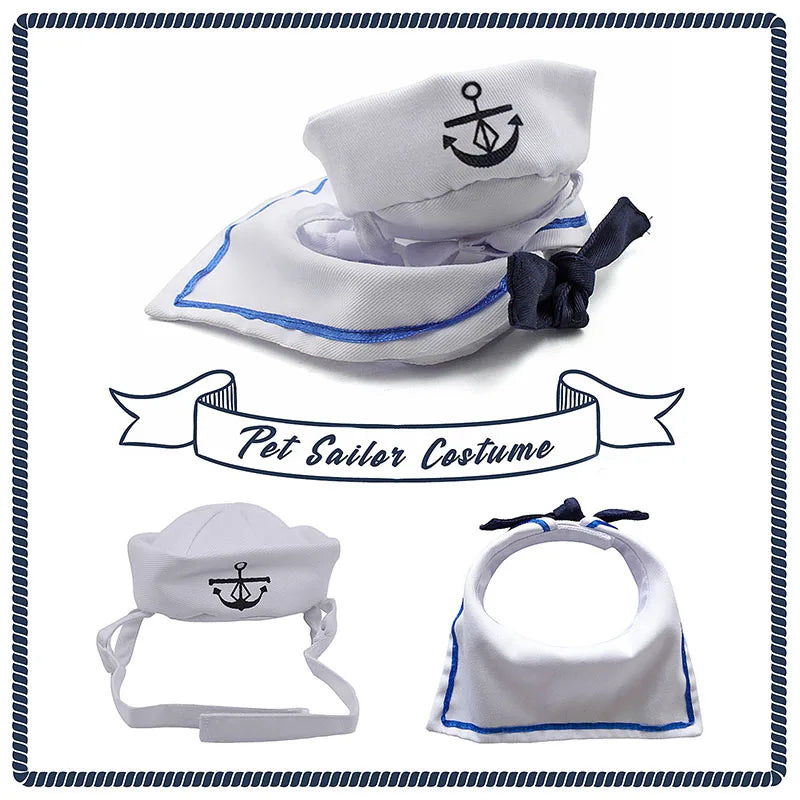 Sailor Costume for Cats & Small Dogs