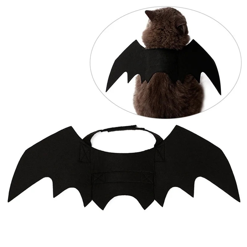 Bat Wings Halloween Costume for Cats & Small Dogs