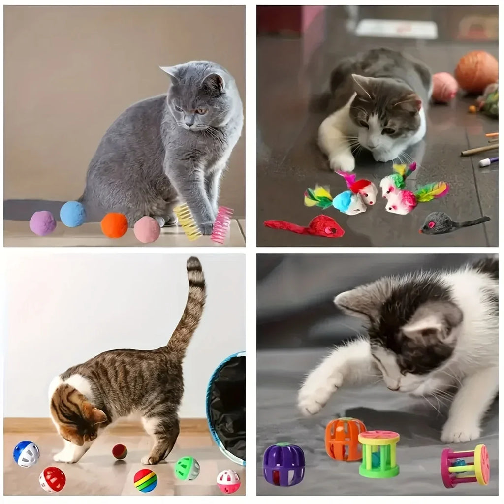 Cat Toy Variety Pack (14, 28 or 56 Pieces)