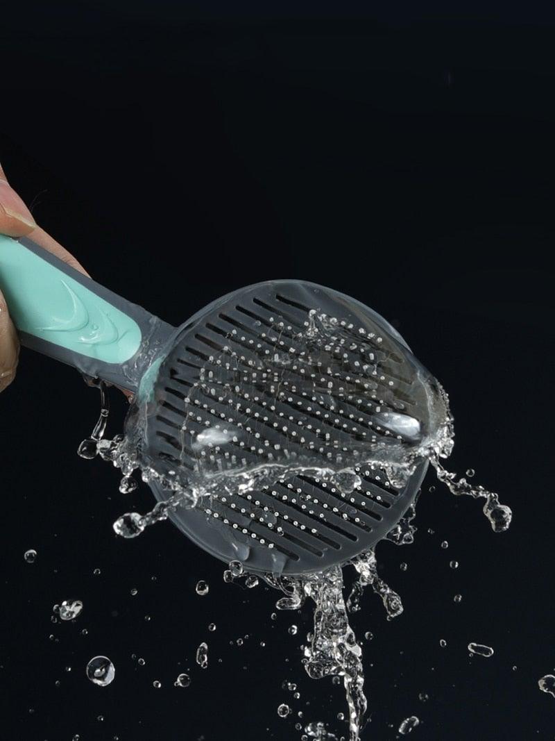 Deshedding Grooming Brush for Dogs & Cats
