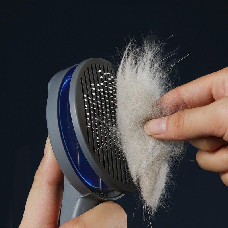 Deshedding Grooming Brush for Dogs & Cats