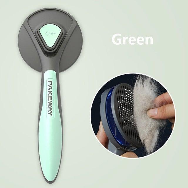 Deshedding Grooming Brush for Dogs & Cats
