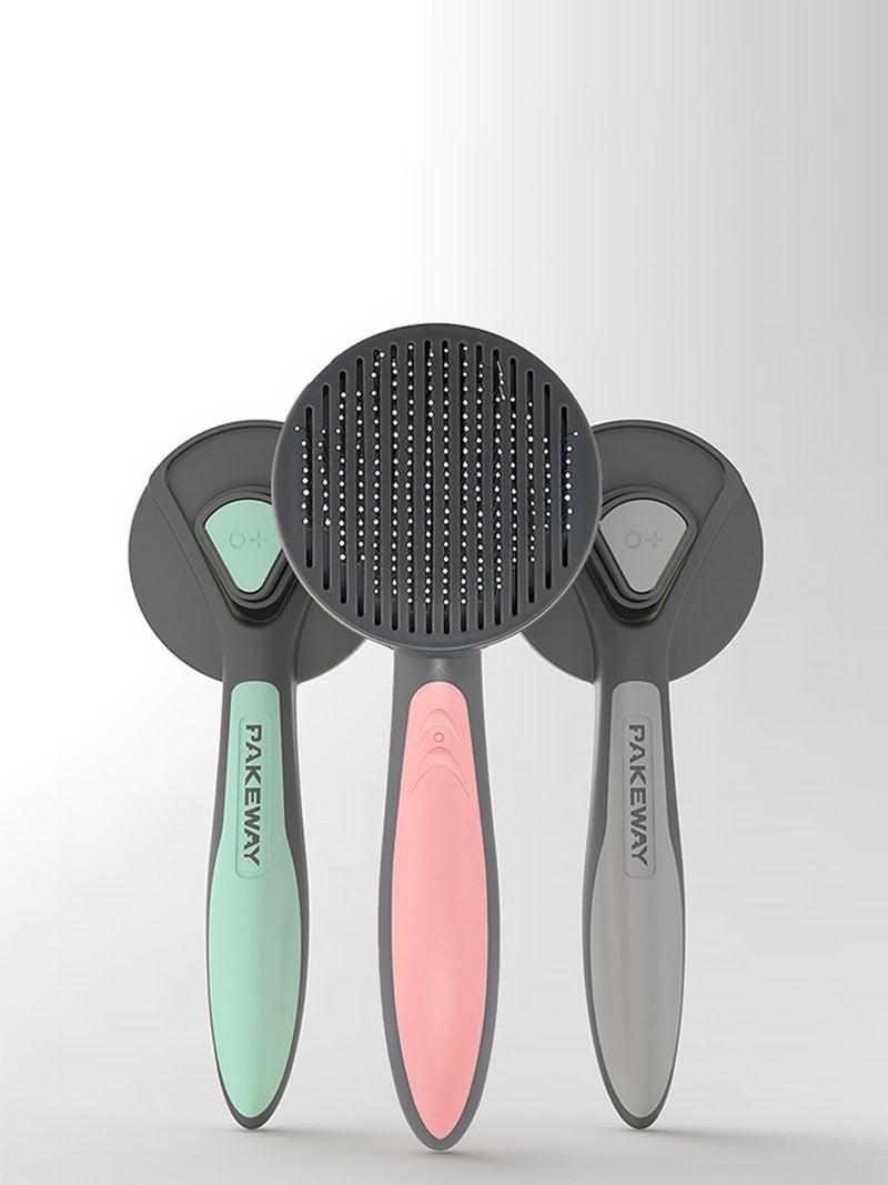 Deshedding Grooming Brush for Dogs & Cats