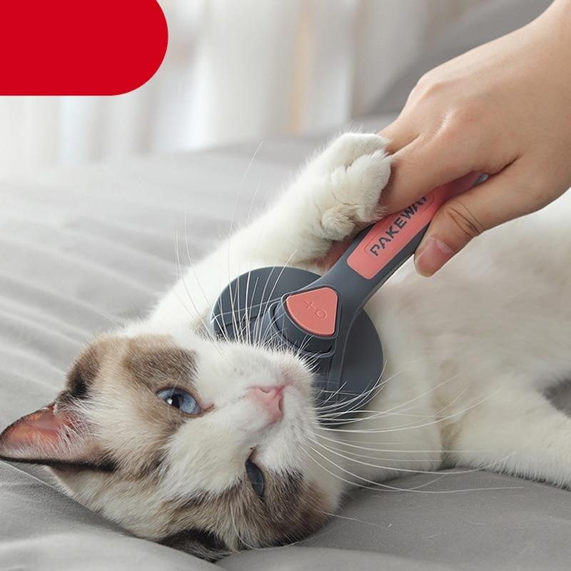 Deshedding Grooming Brush for Dogs & Cats